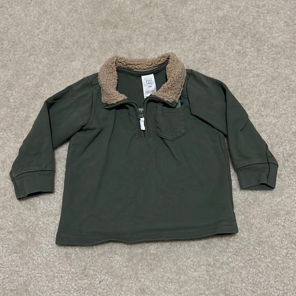 Carter's Other - Carters boys pullover quarter zip